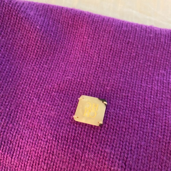 Carolina Herrera Turtleneck Wool Cashmere Sweater (SW1) - Picture 6 of 6